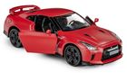 Daffi, RMZ City, Nissan GT-R, pojazd, model metalowy, czerwony matowy, 1:32