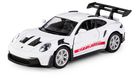 Daffi, RMZ City, Porsche 911 GT3 RS, pojazd, model metalowy, biały, 1:32