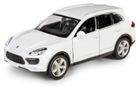 Daffi, RMZ City, Porsche Cayenne, pojazd, model metalowy, biały, 1:32