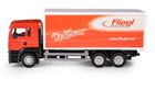 Daffi, RMZ City, Scania fliegl dostawczy, pojazd, model metalowy, 1:64