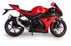 Daffi, RMZ City, Suzuki GSX R1000R Regular, pojazd, model metalowy, czerwony, 1:12