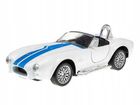 Daffi, Shelby Cobra, pojazd, model metalowy, biały, 1:32, 1 szt.