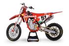 Daffi, Troylee Designs Red Bull Gasgas MC450F 2020 Factory Racing Team Bike Rider: Justin Barcia No.51, motocykl, model metalowy, 1:12