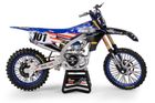 Daffi, Yamaha YZ450 Motocross of Nations Bike 2022 Eli Tomac, motocykl, model metalowy, 1:12