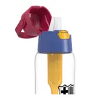 Dafi, Solid, FC Barcelona, butelka filtrująca z naklejkami, 0,5l