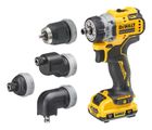 DeWalt, wiertarko-wkrętarka z 4 głowicami, 12V, DCD703L2T