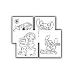 Diakakis, Lilo i Stitch, kolorowanka z naklejkami