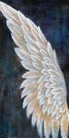 Diamond Painting, haft diamentowy, obraz 5D, mozaika diamentowa, skrzydło, 40-50 cm