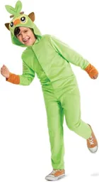 Disguise, Pokemon, Grookey, strój karnawałowy, kigurumi, zielone, 127-136 cm, 7-8 lat