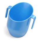 Doidy Cup, niezwykły kubeczek, lazurowy z perłą, 3m+