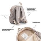 Done By Deer, Celebration, plecak dla przedszkolaka, sand