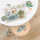 Done by Deer, Deer Friends, drewniane puzzle warstwowe