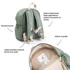 Done By Deer, Playground, plecak dla przedszkolaka, green