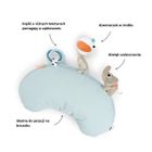 Done by Deer, Playground, poduszka do zabawy na brzuszku, blue