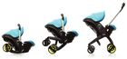 Doona+, mobilny fotelik samochodowy, czerwony
