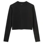 Dopasowana koszulka treningowa crop top NOWEAR