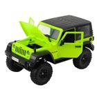 Double E, Jeep Wrangler Rock Crawler, pojazd terenowy zdalnie sterowany, 1:14, zielony