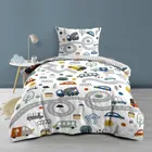 Douceur D'intérieur, Autka, 2-częściowy komplet pościeli bawełnianej, 140-200 cm