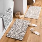 Douceur D'intérieur, Friza, dywanik łazienkowy z mikrofibry, 45-75 cm