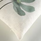 Douceur d'intérieur, Palmiflore, poduszka dekoracyjna z efektem lnu, 45-45 cm