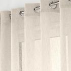 Douceur d'intérieur, szeroka zasłona na przelotkach, efekt lnu, Carlin