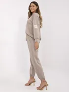 Dres damski, beżowy, Italy Moda