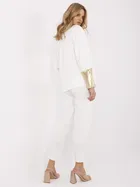 Dres damski, ecru, Italy Moda