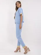 Dres damski, niebieski, Italy Moda