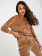 Dres damski, welurowy, beżowy, Relevance