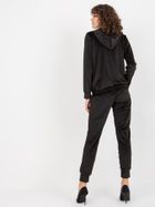 Dres damski, welurowy, czarny, Lakerta