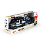 Dumel, Flota Miejska, Pojazdy policyjne, suv z motocyklem na lawecie