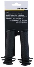 Dunlop, chwyty rączki gripy do kierownicy, czarny, 115 mm