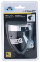 Dunlop, lampka rowerowa przednia, 3 LED