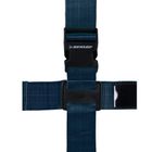 Dunlop, uniwersalny pas zabezpieczający do bagażu, granatowy, 230-5 cm, 2 szt.