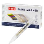Easy Stationery, marker olejowy, biały, 8,5 ml, 10 szt.