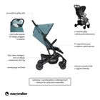 Easywalker, Buggy XS, wózek spacerowy, Ocean Blue
