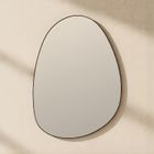 Edaxo, Asym, lustro dekoracyjne, wiszące, 75-55 cm