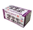 Edelhoff, garnki jumbo silver, 12 elementów