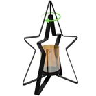 Edelman, świecznik metalowy, gwiazda, 31,5 cm