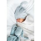 Effiki, Doudou, przytulanka z kocykiem, niebieski
