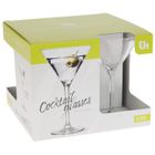 eh Excellent Houseware, kieliszki do martini, 260 ml, 4 szt.