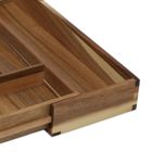 eh Excellent Houseware, wkład do szuflady na sztućce lunu, 28-45-35-5 cm