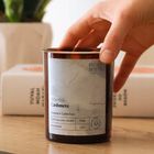 EkoDetale, Elegance, świeca sojowa w szkle, Wood & Cashmere, 190g