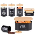 Elitehoff, chlebak z zestawem pojemników i maselniczką