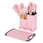 Elitehoff, zestaw noży i przyborów kuchennych w stojaku, 19 elementów