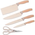 Elitehoff, zestaw noży kuchennych ze stojakiem