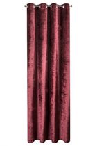 Elizia, welwetowa zasłona, zdobiona brokatem, 140-250 cm