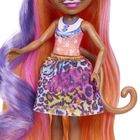Enchantimals, Charisse Cheetah & Grinsy, lalka deluxe z akcesoriami