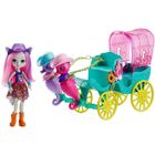 Enchantimals, Lalka i powóz morskich koników, zestaw figurek