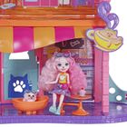 Enchantimals, Miejski domek z kawiarenką, zestaw z lalką i akcesoriami